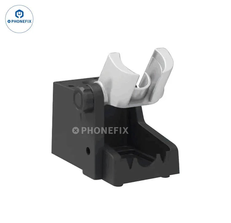 Qianli & YCS R1 1000W hot air gun BGA rework station from PHONEFIX, with sleep stand and professional rework tools visible