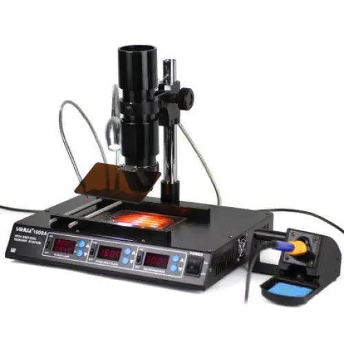 YIHUA 1000B Infrared BGA Rework Station for reballing and desoldering, featuring precise infrared heating and professional-grade tools.