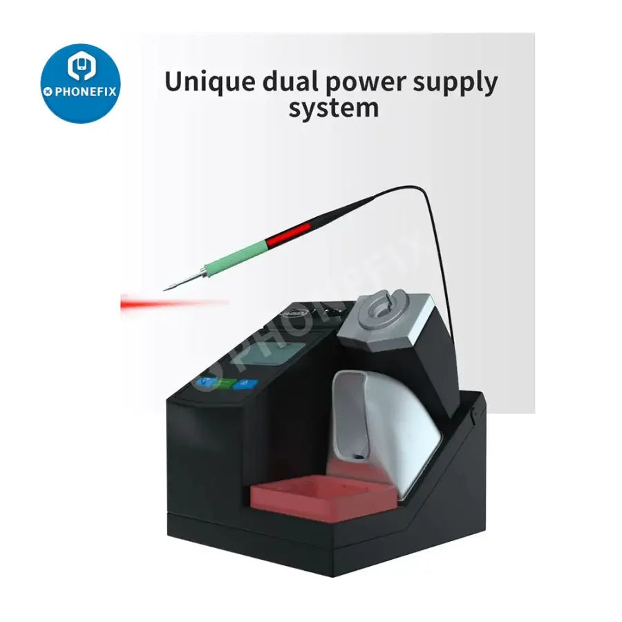 Jabe UD-210 Super Soldering Station with OEM JBC T210 handle for BGA soldering and PCB repair, manufactured by PHONEFIX.