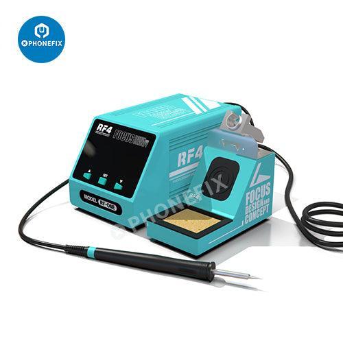 RF-ONE BGA soldering station by PHONEFIX with intelligent temperature control and anti-static features for precise electronic work.