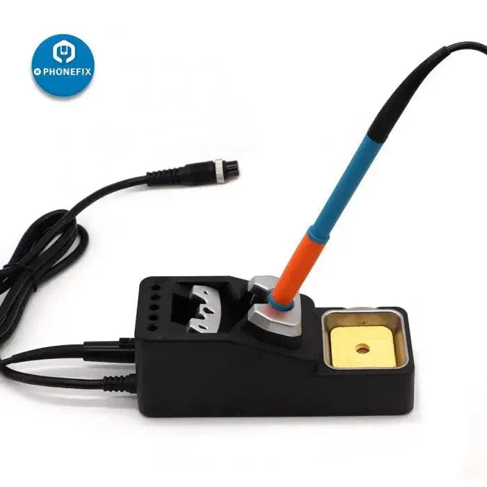 PHONEFIX Toor T12-X BGA soldering station with lead-free upgrade and iron tip for precise electronics soldering.