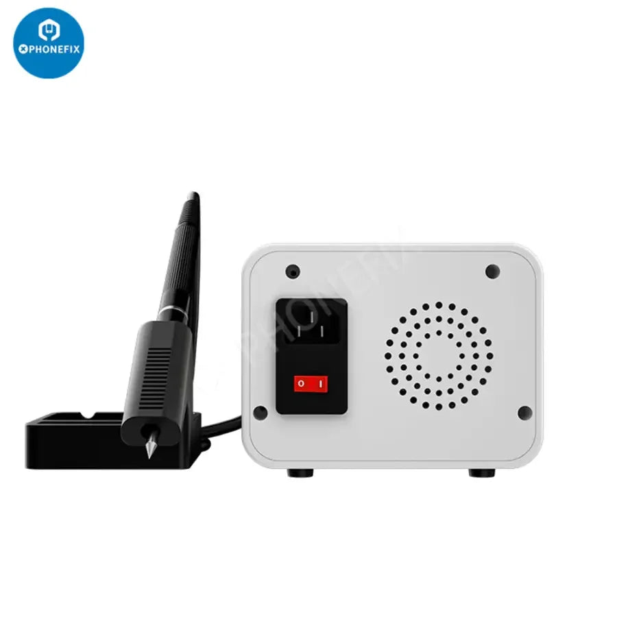 PHONEFIX TBK D-1202 Power BGA Soldering Station with T12 soldering iron, 2-in-1 machine for precise BGA rework and soldering.