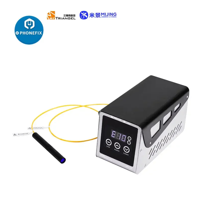 MiJing LWS-301 BGA laser soldering station with adjustable voltage, featuring a sleek design for precision electronics repair.