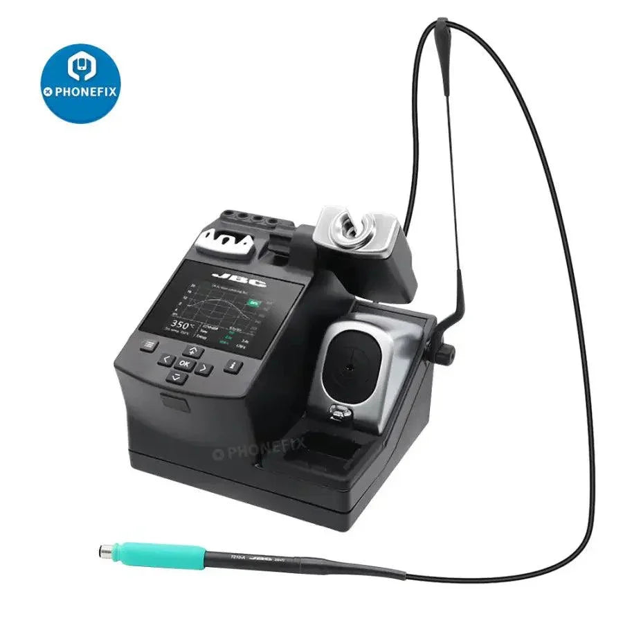 JBC CD-2SHE BGA soldering station for phone repair, electronic welding tool by PHONEFIX with precision controls