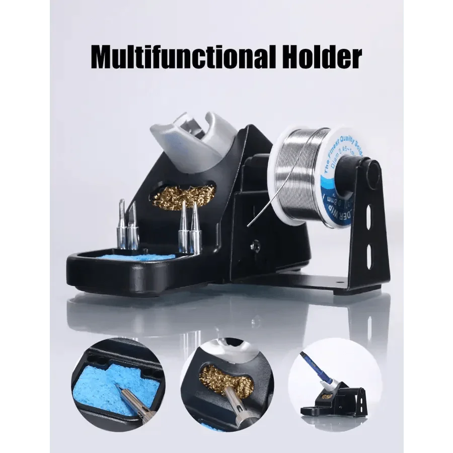 YIHUA 995D+SMD BGA Soldering Station with hot air gun for BGA rework, featuring digital controls and professional soldering tools.