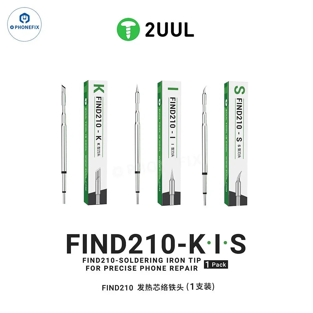 Phonefix 2UUL FD01 Find210 BGA soldering station with AC transformer, compact design, and US plug for precise electronic repairs.