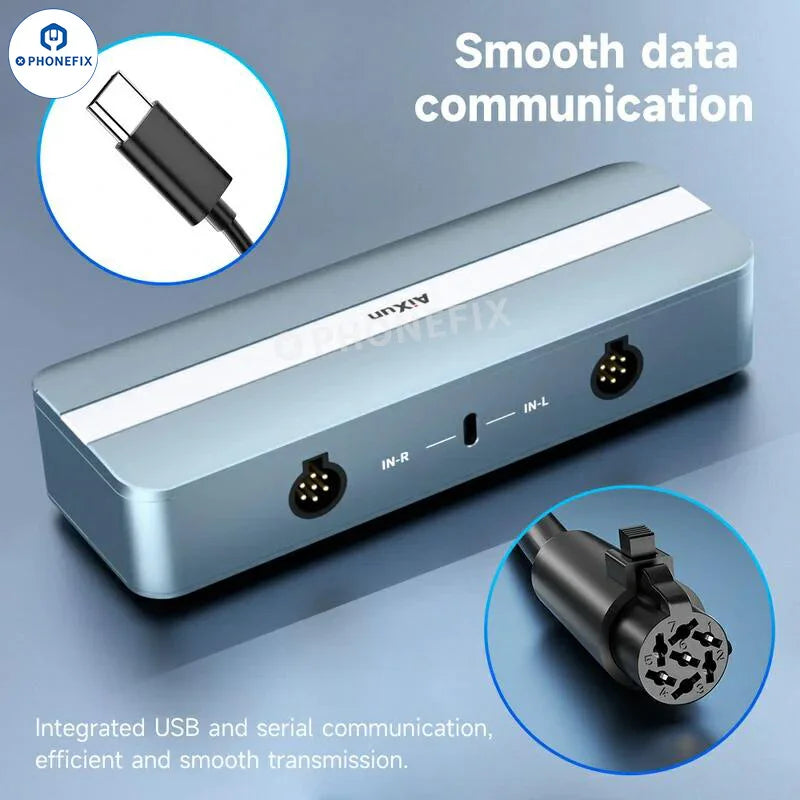 AiXun T400 320W BGA Soldering Station with T225 handle, PHONEFIX smart soldering workstation for precise BGA rework.