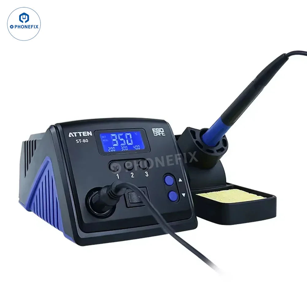 Phonefix ATTEN ST-60 BGA Soldering Station with digital controls, compatible with ST-80, ST-100, and ST-990 models.