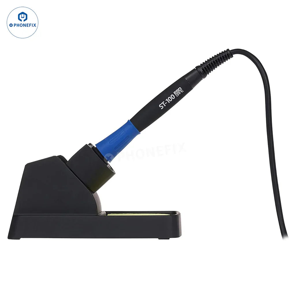 PhoneFix BGA Soldering Station ATTEN ST-60 ST-80 ST-100 ST-990 digital soldering station with display and control buttons.
