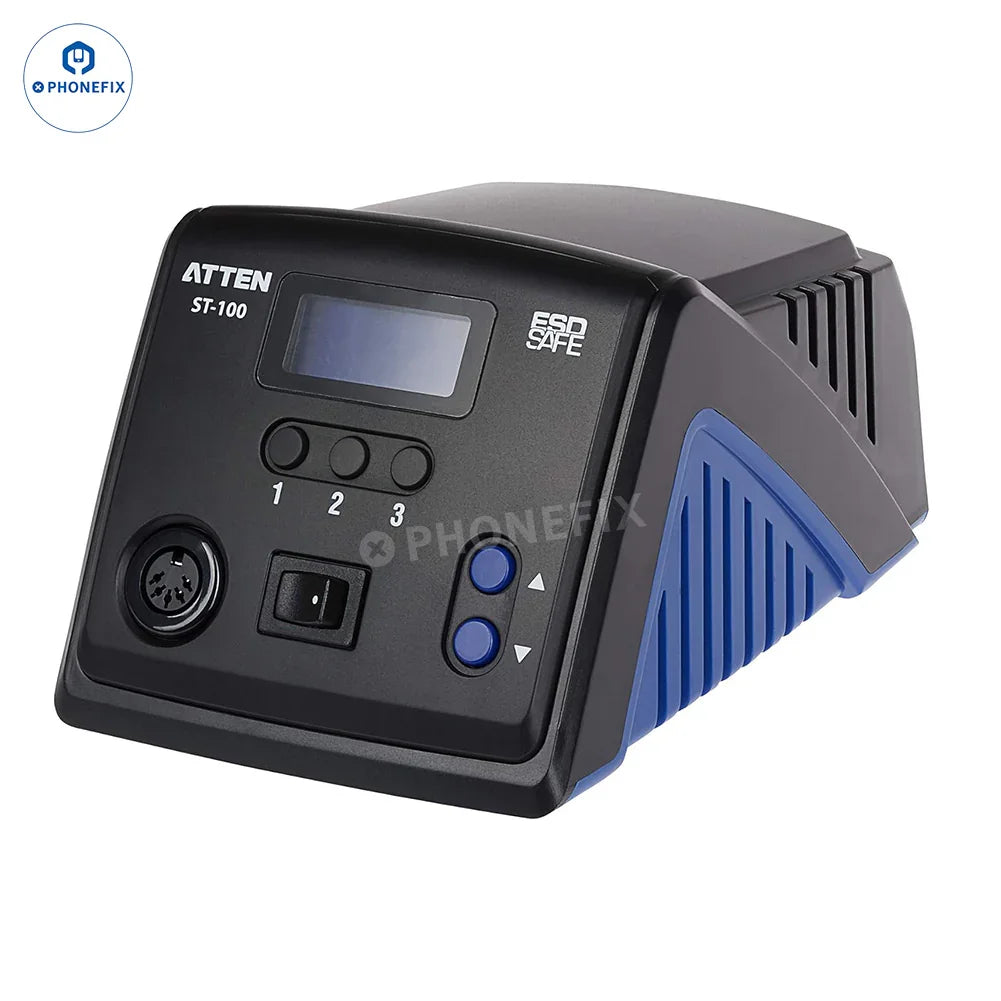 Phonefix BGA soldering station with digital controls, compatible with ATTEN ST-60, ST-80, ST-100, and ST-990 models for precise soldering.