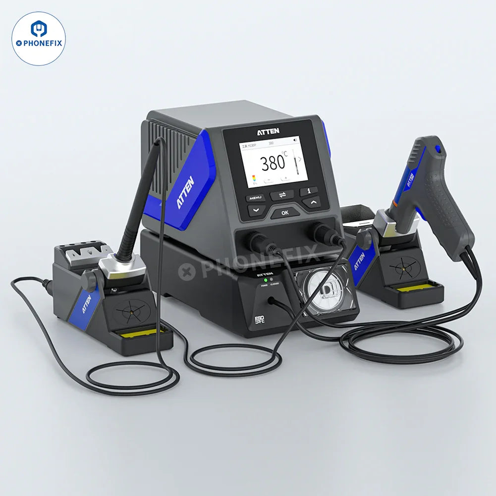 Phonefix ATTEN GT-5200P BGA soldering station with digital controls and ergonomic design, shown in the image.