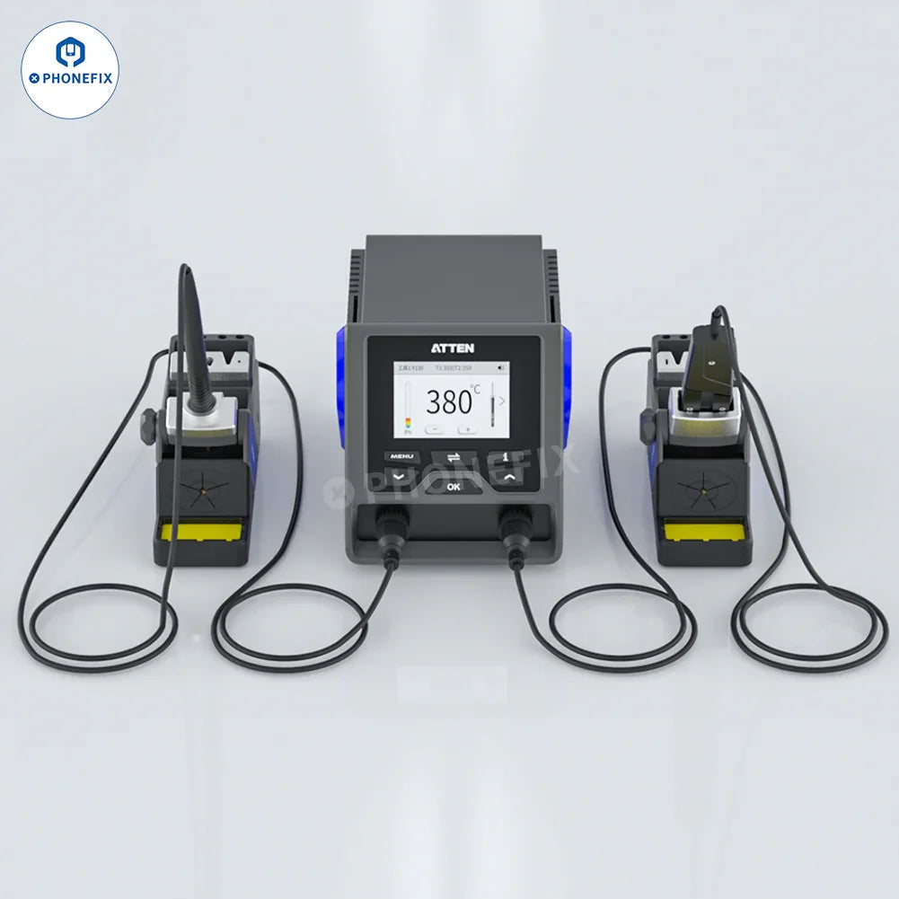 PhoneFix BGA smart soldering station GT-5150P GT-5200P GT-6150P GT-6200P with digital display and ergonomic design.