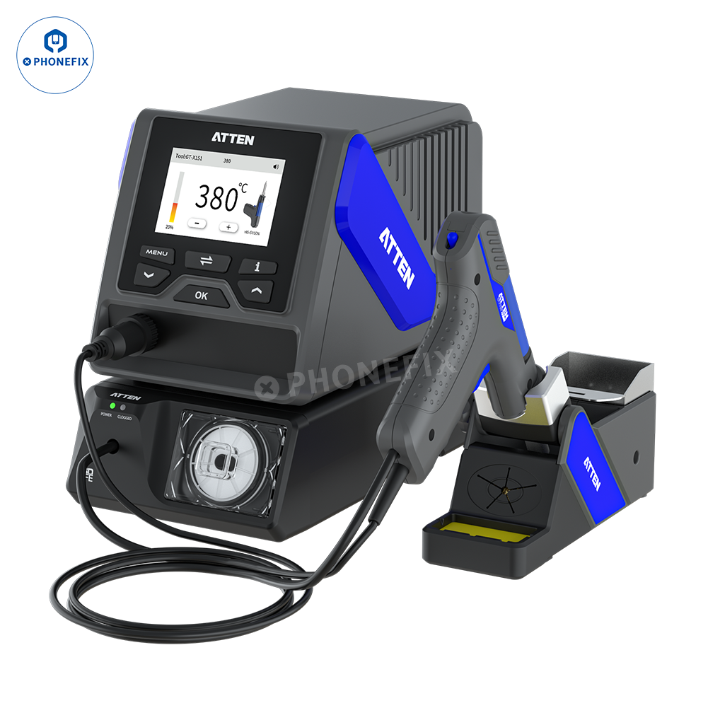 PhoneFix Atten GT-6301B BGA soldering station from the GT-6301/GT-6302 series, medium power soldering station with digital controls.