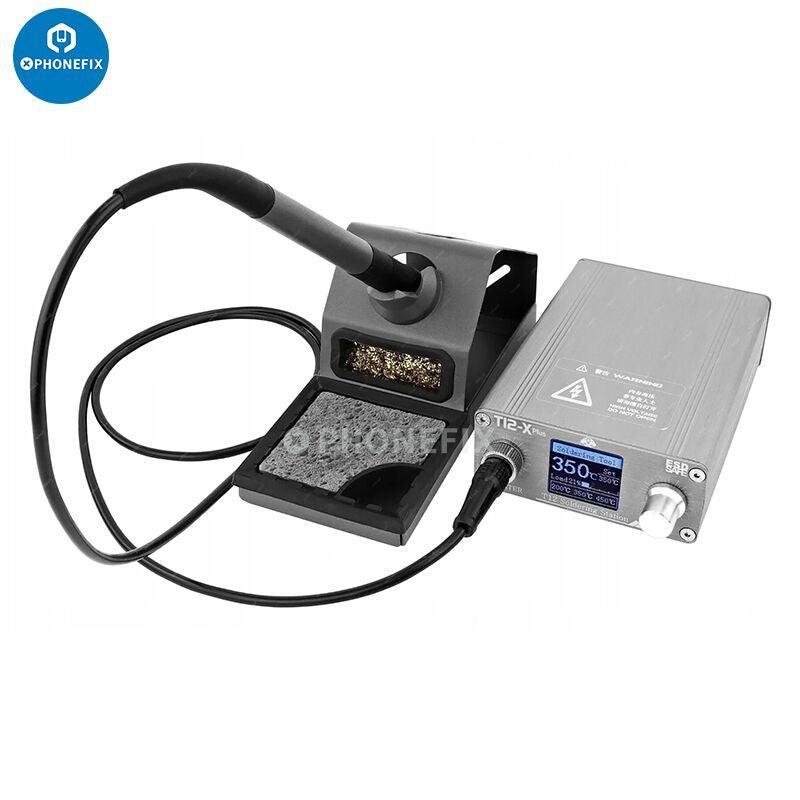 PhoneFix OSS T12-X Plus BGA Soldering Station with digital display, welding tool for precise electronic soldering and repair.