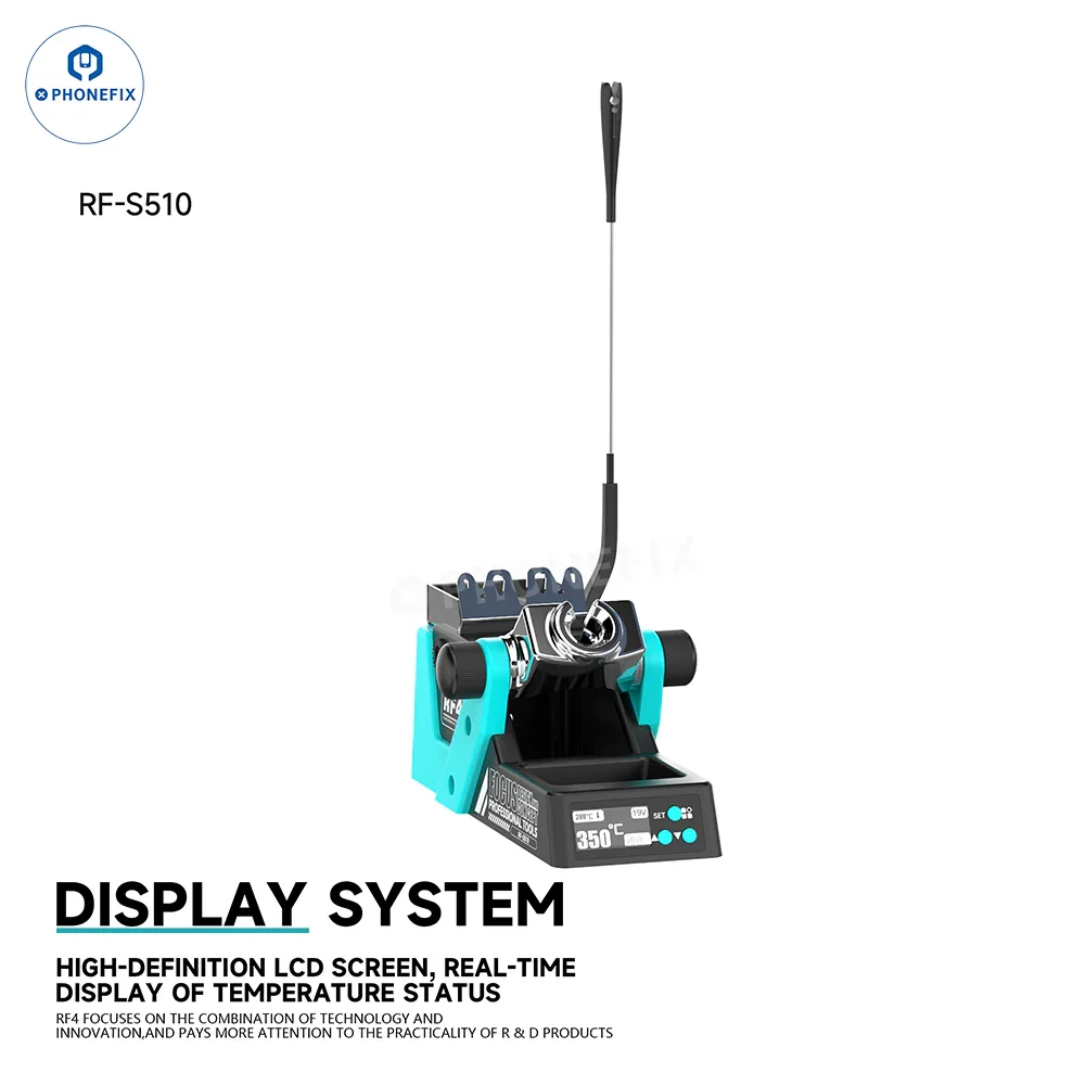 PhoneFix RF4 RF-S110 RF-S210 RF-S310 RF-S510 BGA Soldering Station with US plug for precise BGA soldering and rework.