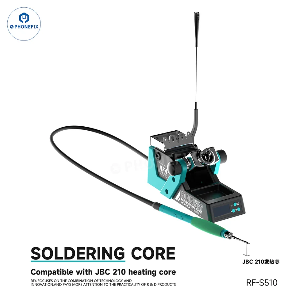 RF-S510 BGA soldering station by PHONEFIX with digital controls and ergonomic design for precise BGA rework and soldering tasks