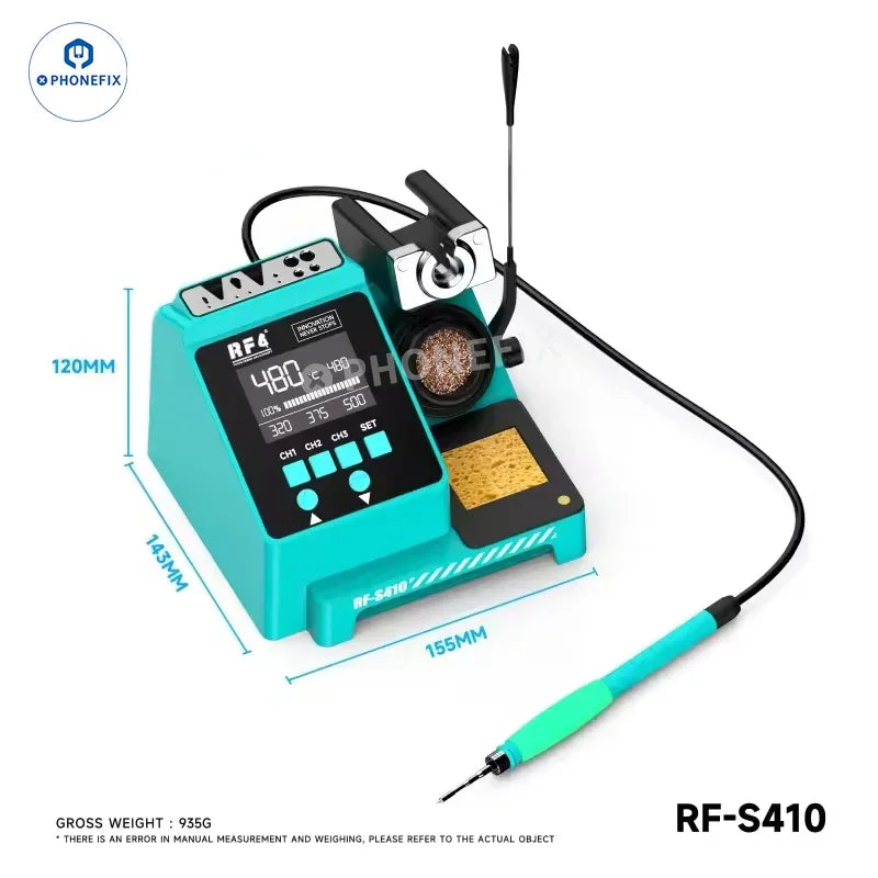 PhoneFix RF4 RF-S110 RF-S210 RF-S310 RF-S510 BGA Soldering Station for precise circuit board repair.