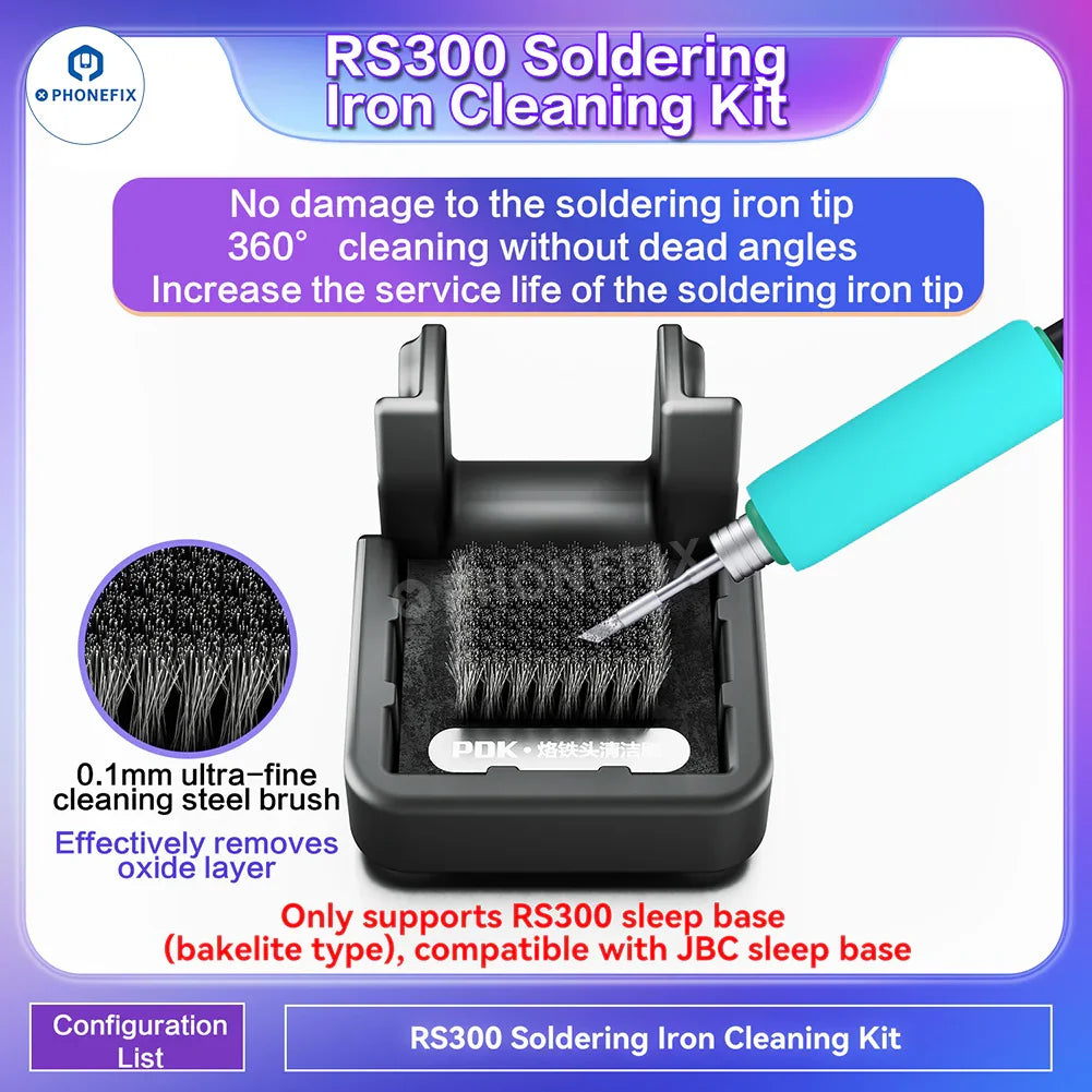 PhoneFix i2C RS300 RS400 C115 C210 C245 C470 BGA soldering handle sleep base for soldering station.