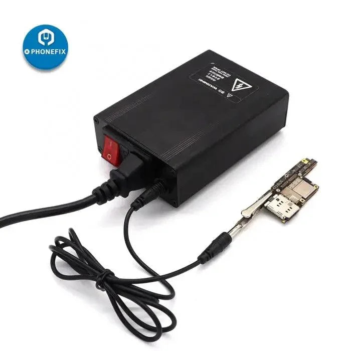 Phonefix T12-D BGA soldering station with constant temperature, lead-free design, suitable for 100V-240V soldering tasks.