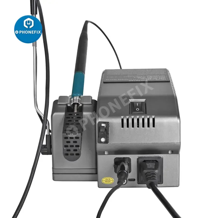 SUGON T16 BGA soldering rework station for phone PCB repair, featuring precision soldering tools and adjustable temperature controls.
