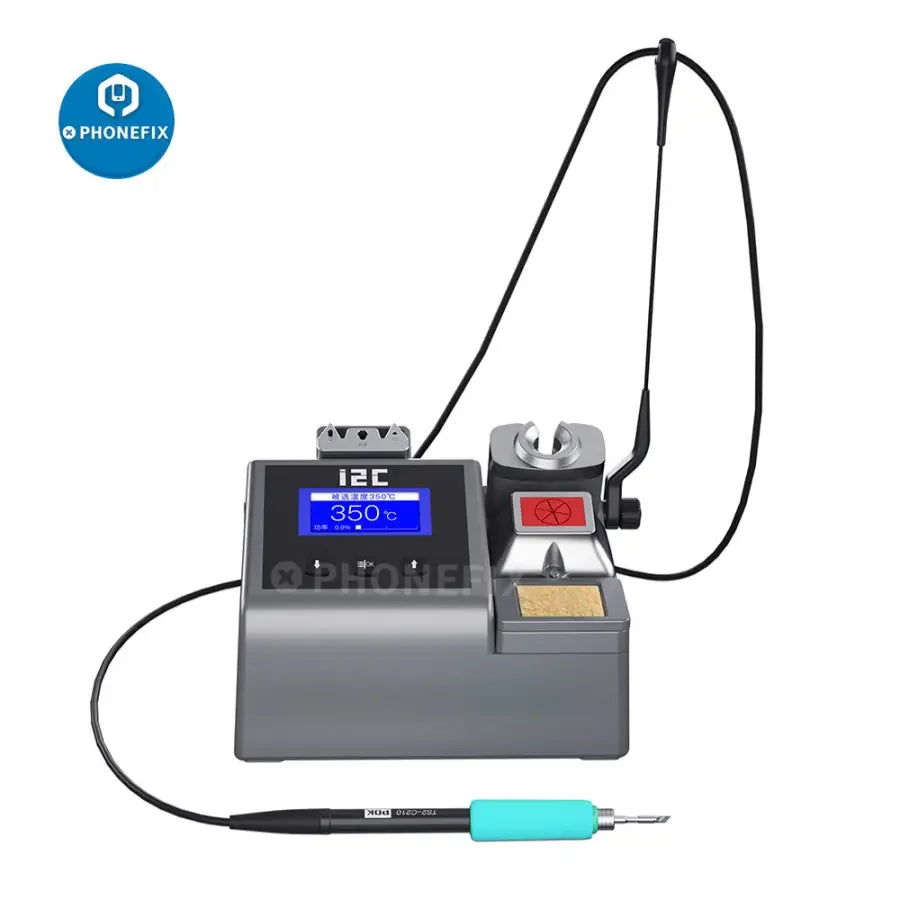 i2C 2SCNi Nano Soldering Station by PHONEFIX with JBC C115 C210 C245 handle for BGA soldering, compact and precise.
