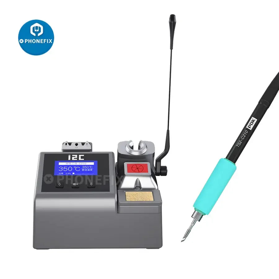 i2C 2SCNi Nano BGA Soldering Station with JBC C115 C210 C245 handle, compact soldering tool for precise electronics repair