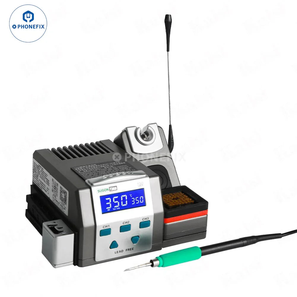 Phonefix SUGON T26D BGA Soldering Station, lead-free electric soldering station with precision controls and ergonomic design.
