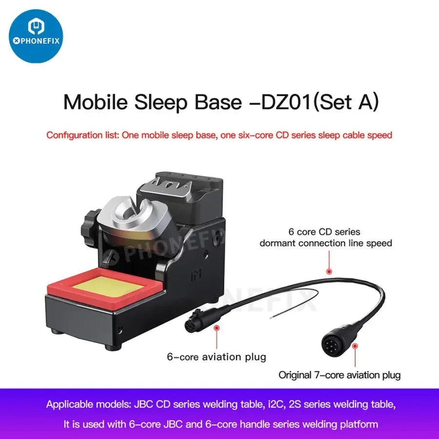 I2C SW-CH intelligent welding table expansion base for JBC T115 T210 T245 BGA soldering station by PHONEFIX