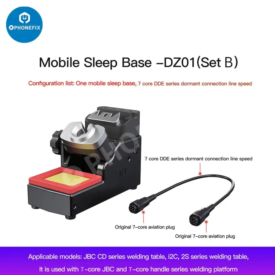 I2C SW-CH intelligent welding table expansion base for JBC T115 T210 T245 BGA soldering station by PHONEFIX