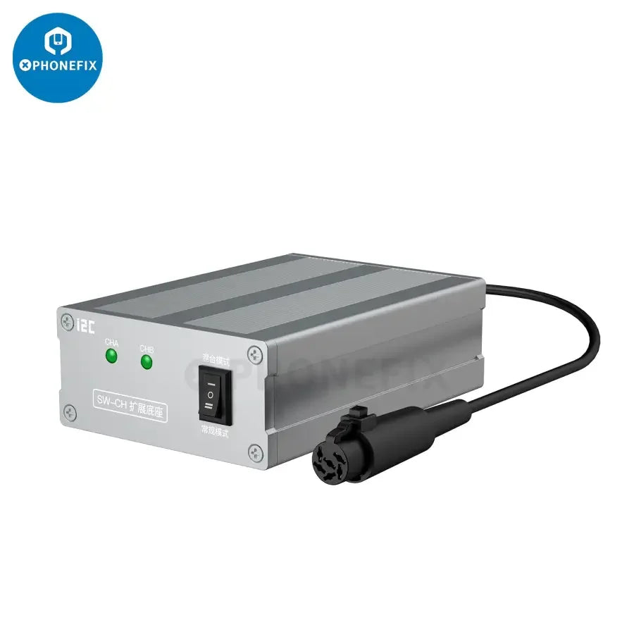 I2C SW-CH intelligent welding table expansion base for JBC T115 T210 T245 BGA soldering station, used for precise PCB soldering