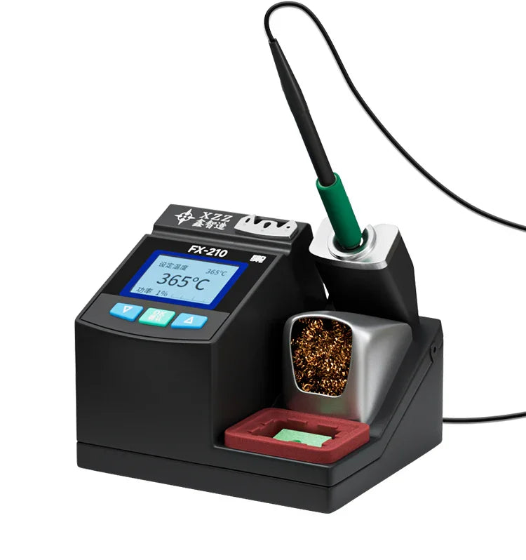 XZZ FX-210 BGA Soldering Station by PHONEFIX with lead-free soldering iron and rapid heating technology.
