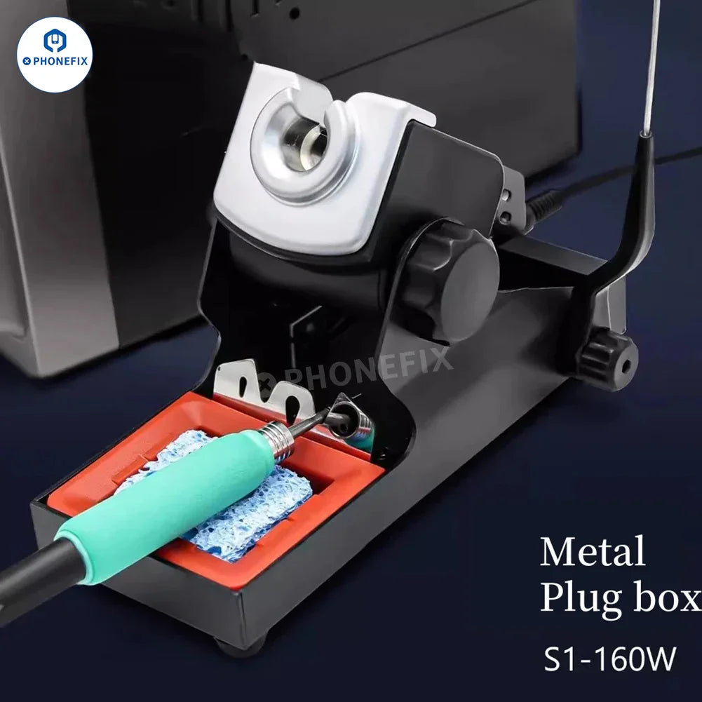 YCS S1-160W BGA soldering station with PHONEFIX T210 T115 T245 handle for precise electronics soldering.