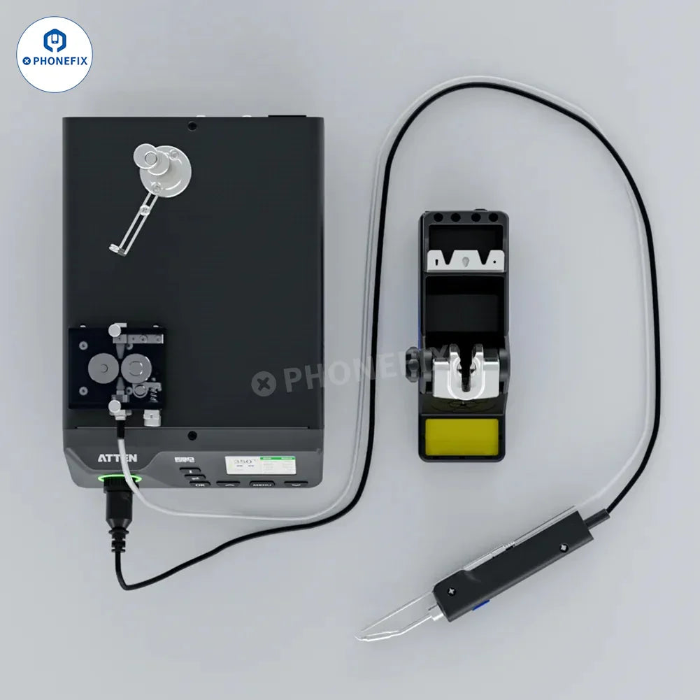 PhoneFix ATTEN ZT-660-150G ZT-661-200H BGA soldering station with auto-feed solder wire, used for precise electronic repairs.