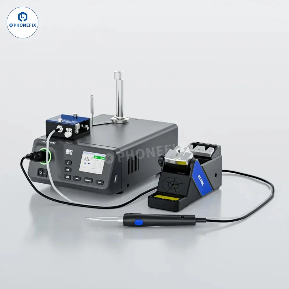Phonefix ZT-660-150G ZT-661-200H BGA soldering station with auto-feed solder wire, precision tool for electronics repair.