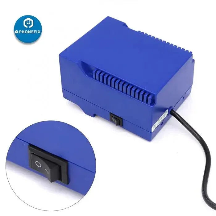 PHONEFIX 939 soldering station with adjustable temperature, LED display, compact design, ideal for electronic repairs.