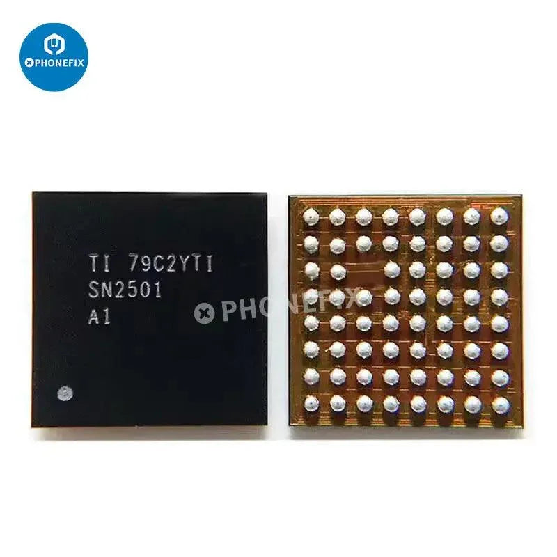 iPhone USB Charge IC U2 Tristar 1610A3 component by PHONEFIX, compatible with iPhone charging ports and repair parts.