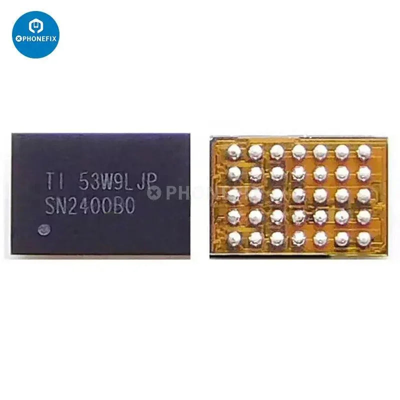 PhoneFix iPhone USB Charge IC U2 Tristar 1610A3 component for repair, featuring new replacement part for charging issues.