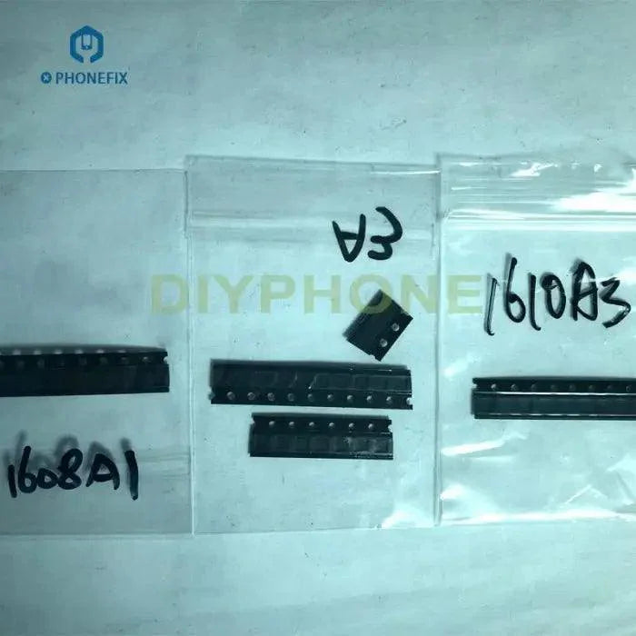 USB Charging IC U2 Tristar component for iPhone 6 to 16 Pro Max, used in iPhone charging port repair, by PHONEFIX.