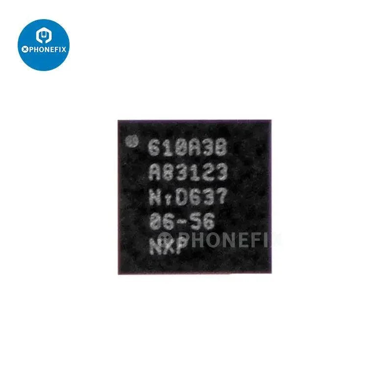 USB Charging IC U2 Tristar component for iPhone 6 to iPhone 14 Pro Max, used in iPhone repair and replacement.