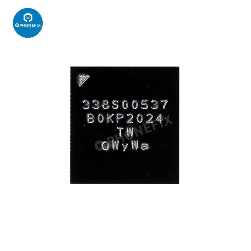 Small Big Audio Codec IC component for iPhone 6 to 14 Pro Max, used in mobile audio circuitry, by PHONEFIX.