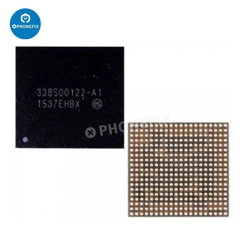 PhoneFix power management IC component for iPhone 6 to 15 Pro Max, used in device repair and electronics repair.