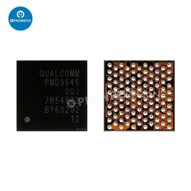 PhoneFix power management IC component for iPhone 6 to 15 Pro Max, used in smartphone repair and electronics repair.