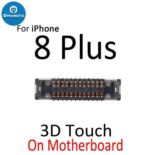 PhoneFix iPhone 7-8 Plus LCD display 3D Touch FPC connector port component showing the onboard connection port.