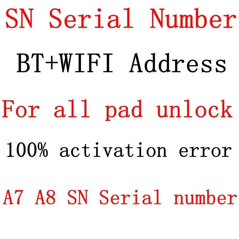 PhoneFix iPad activation error repair component showing serial number, Bluetooth, and Wi-Fi address on a circuit board.