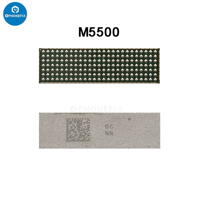 PHONEFIX iPhone Touch IC Screen Controller Boost Inductor component for replacement, shown in the image.