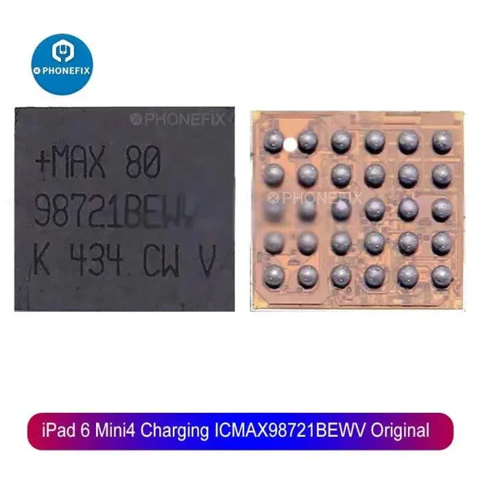 PhoneFix 98728B audio amplifier IC and sound codec component for iPad Pro 11 and 12.9 3rd generation models.