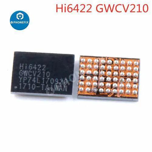 PHONEFIX HI6422 V212/V310/V32121 V32122 V32121B V32121C chip power IC for Android phones, electronic component close-up image.