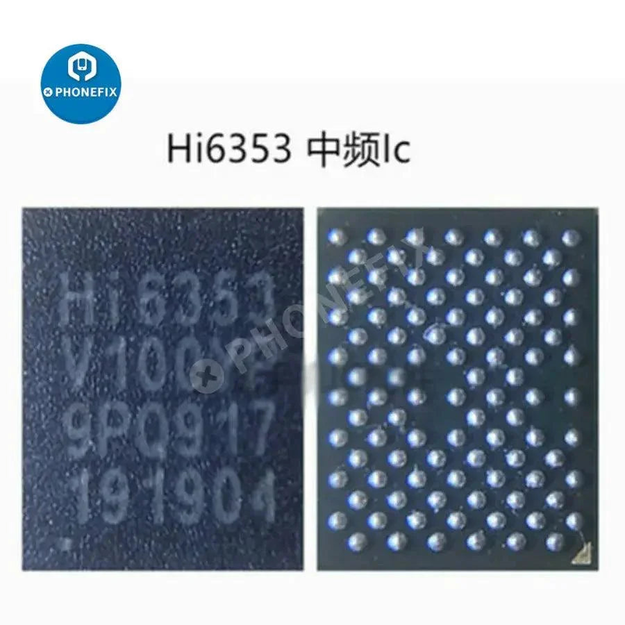 PhoneFix Huawei power IC chip for HI6523 V120, V200, 6526, V100, 6522, 6353 models, electronic components for smartphones.