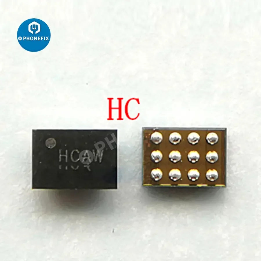 PHONEFIX USB charging IC component for Android phones, HY GF GQ HC JJ F9 GX 1J model, used in mobile device charging circuits