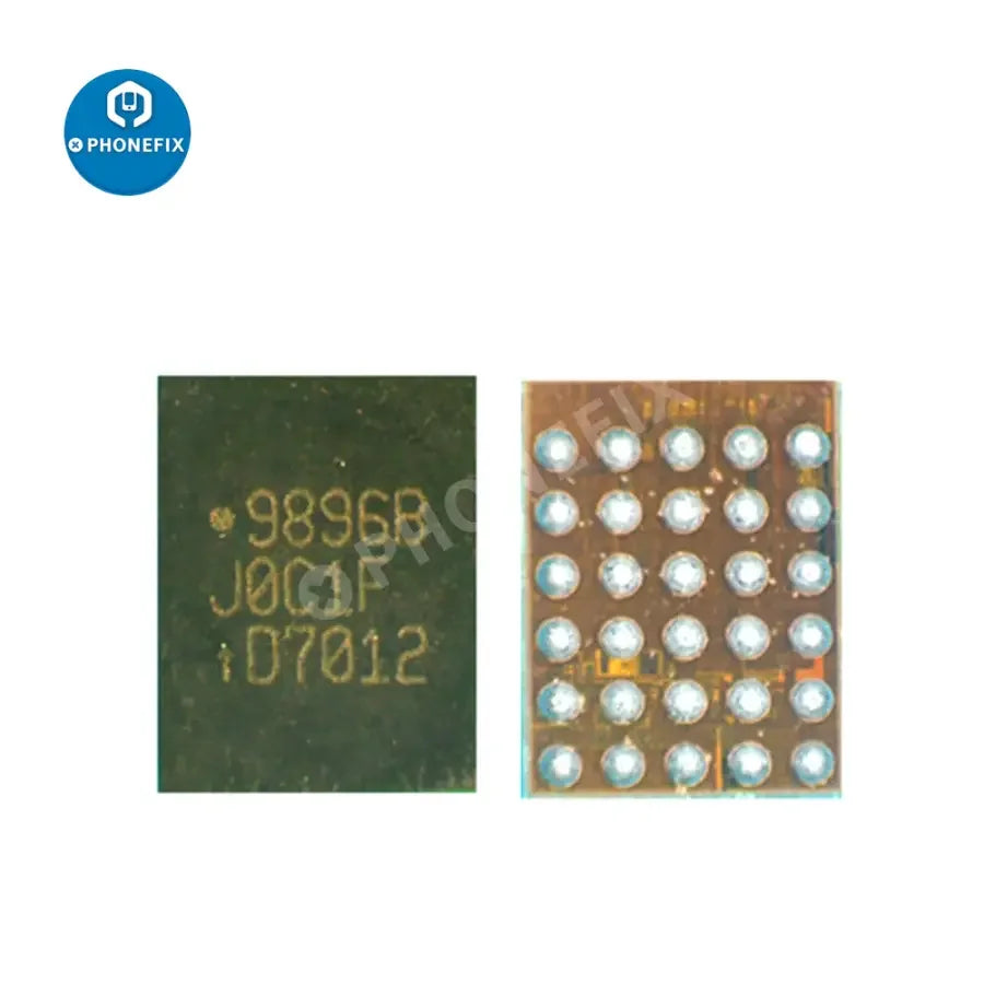 Power audio display frequency IC component for Samsung S9, A7, A10 smartphones, from PHONEFIX.